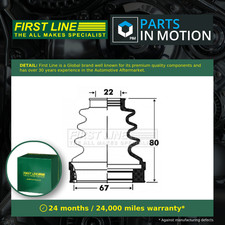 CV Joint Boot fits TOYOTA