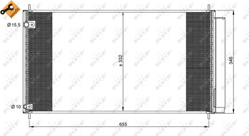 Nrf 35838 condenser air - 35838, condenser,