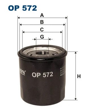 Oil filter fits toyota - oil, fits: